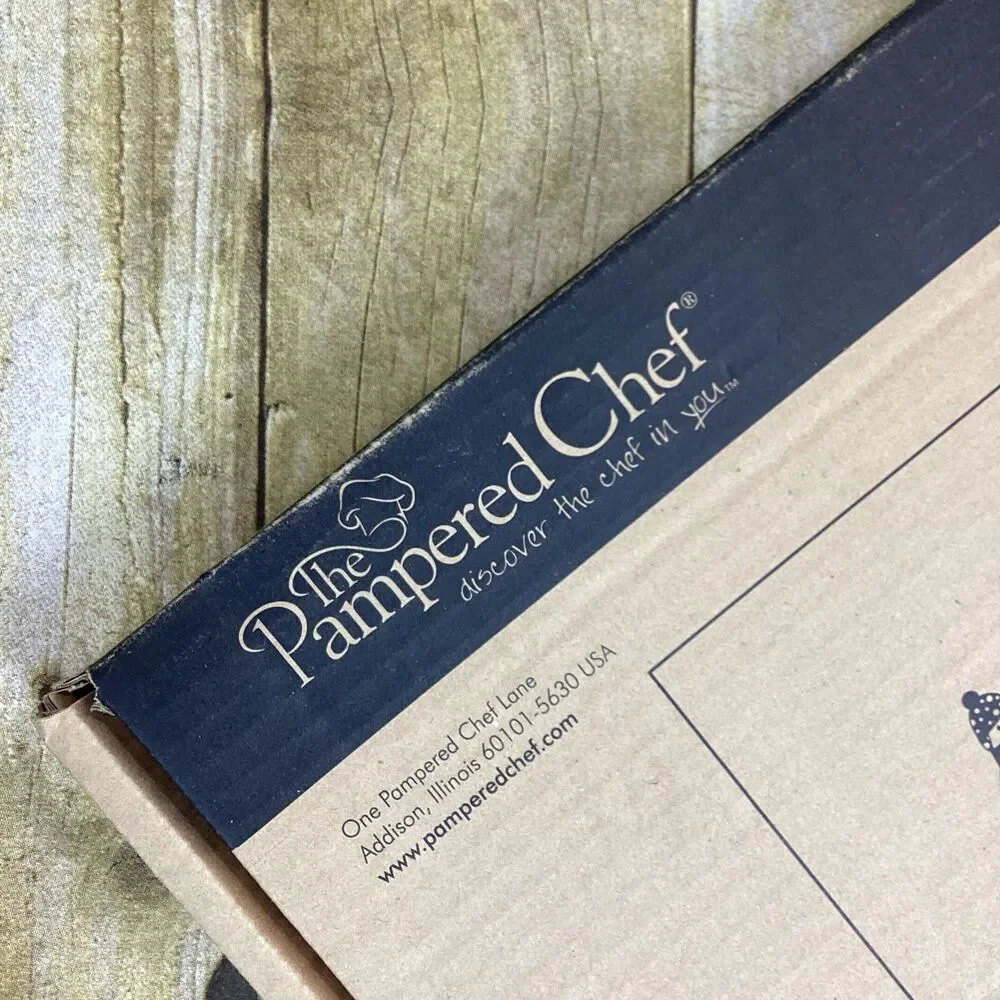 Pampered Chef Snowmen Rectangular Platter #2821 New In Box Christmas Decor